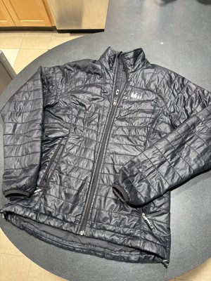 REI Co-op Puffer Jacket Womens Size Small Black Ultra Light Insulated