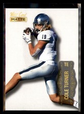 2022 Wild Card Matte #MB-22 Cole Turner White
