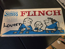 1963 Flinch Card Game: complete 150 cards/w box  holders