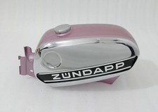 ZUNDAPP KS 50 CROSS 517-52 ROSA CHROM BENZIN TANK +CAP 1975