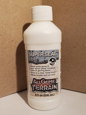 NEW All Terrain SUPER SEAL #G6407 Woodland Scenics Landscape Sealant Dries Clear