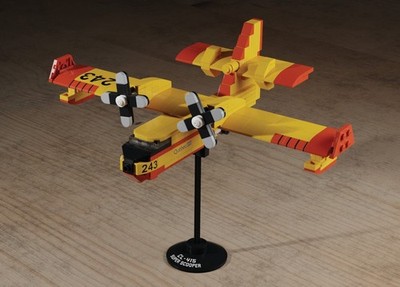 Brickmania CL-415 ''Super Scooper''   Amphibious Firefighting Aircraft Sealed/NIB