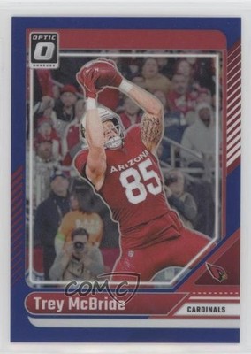 2024 Panini Donruss Optic Blue Prizm 186/199 Trey McBride #5 s3g