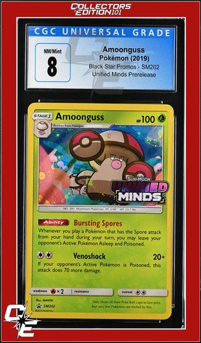 Amoonguss graded CGC 8 for sale on eBay