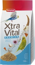 Beaphar XtraVital Sittiche Premium Vogelfutter Gesundheit Wohlbefinden 1 kg