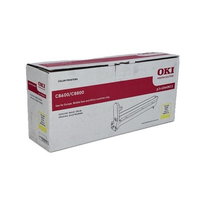 OKI Image Drum 43449013 Yellow gelbe Bildtrommel für OKI C8600, OKI C8800, OVP