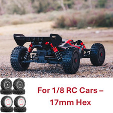 17mm RC Rad Reifen | 1/8 Buggy Truggy Set für ARRMA Talion Typhon Losi HPI