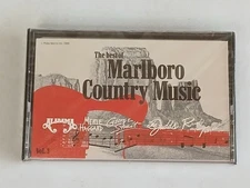 THE BEST OF MARLBORO COUNTRY MUSIC Volume 3 Cassette Philip Morris 1988 Sealed
