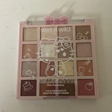 Wet N Wild x Hello Kitty Eye & Face Palette 50th Anvsry Sealed 1116799 - Be Kind