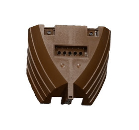 Large Brown Hull Stern 14 x 16 x 5 1/3 with Brown Top 2558/2559 Barracuda 6285