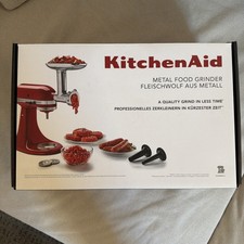 Kitchen Aid Fleischwolf Metall 5KSMMGA- unbenutzt