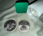 Roll of 20 Silver 2003 American Eagle 1 oz. Fine .999 US 1oz Coins Mint Tube