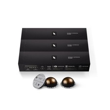 Nespresso Capsules Vertuo, Double Espresso Scuro, Dark Roast Espresso Coffee, 30