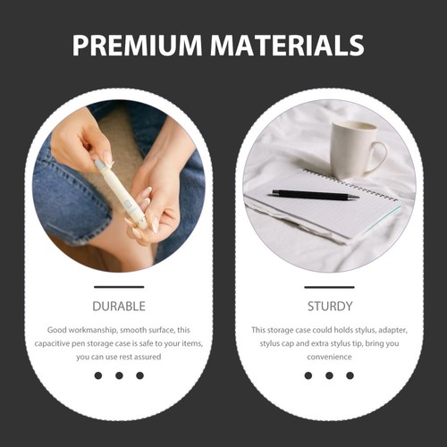 Capacitive Pen Storage Box Silicone Stylus Case Holder for Phone - 第 6/12 張圖片