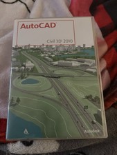 AUTODESK AUTOCAD CIVIL 3D 2010 - 4 DISKS - L k