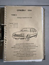 Revue technique Citroen GSA