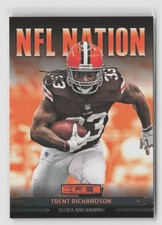 2013 PANINI ROOKIES STARS TRENT RICHARDSON #17 BROWNS NFL NATION