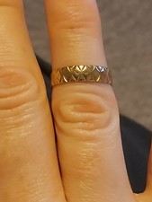 9ct gold ring vintage