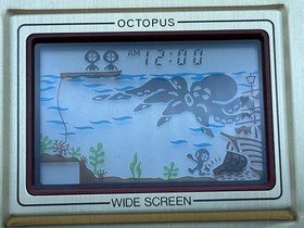 Nintendo Game & Watch OCTOPUS  OC-22 1981 Mint In Box [A]