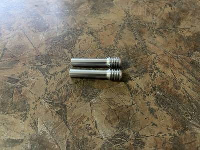 VW Golf MK2 MK3 GTI MHW Gray Aluminum Door Lock Pins