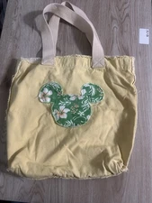 Walt Disney Canvas Tote Yellow