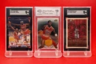 Michael Jordan 3 Graded Card Bundle / MJ Chicago Bulls NBA