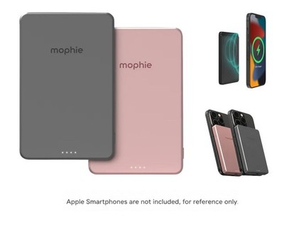 Mophie Snap+ Powerstation Mini - 5K, 2 pack - For Magnetic Qi-enabled Devices,