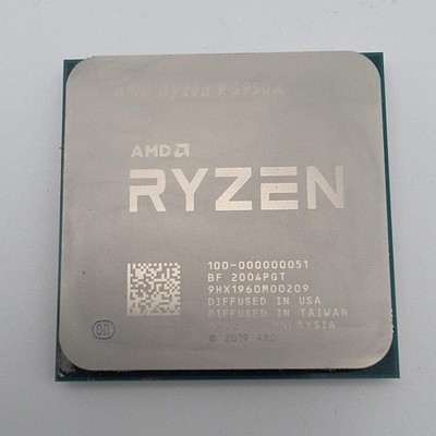 AMD Ryzen 9 3950X 3.50GHz 16 Core 100-000000051 32 Thread AM4 CPU
