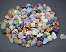 2 oz Tumbled Stone Lots: Choose Type (Premium Quality 'A' Grade Tumble Stones)