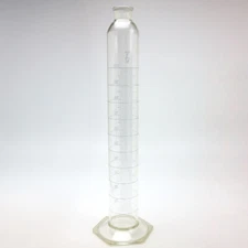 Vintage 1000ml Graduated Cylinder EXAX Laboratory Glassware