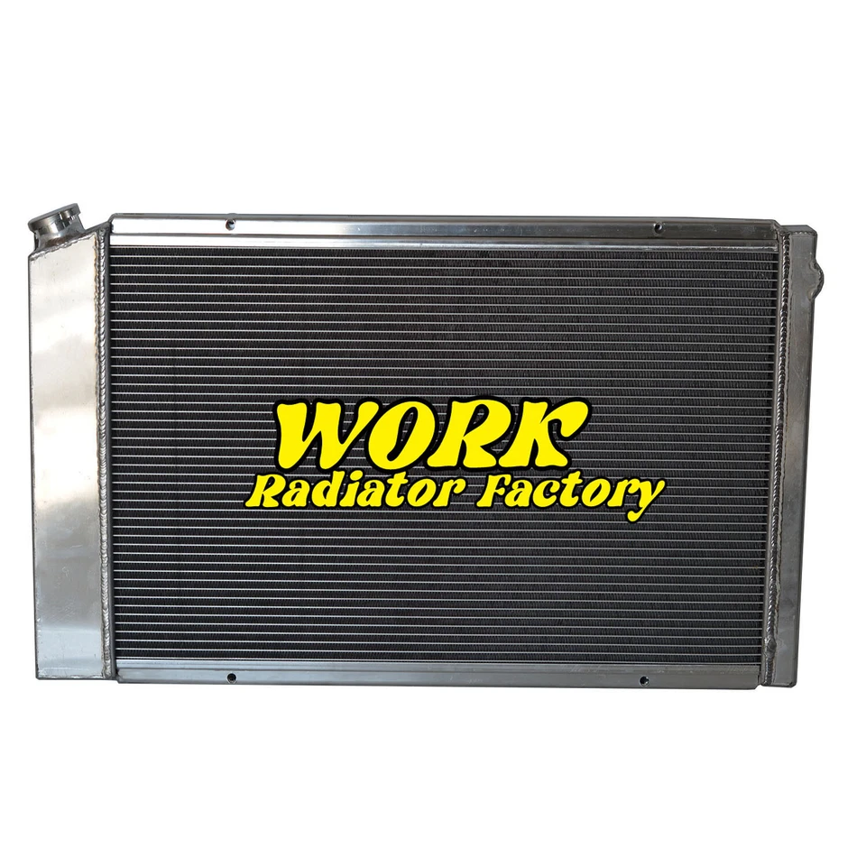 Radiador todo aluminio para Chevy C10 C20 C30 K10 K20 K30 GMC C2500 V1500 Suburban Foto 3 de 4