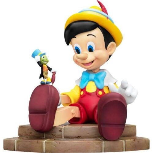 DISNEY PINOCCHIO: Master Craft Statua in Resina 27 cm Pinocchio by BEAST KINGDOM - Foto 1 di 12