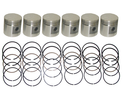 6 Kolben & Ringe 1958-1965 AMC Rambler American 195,6 L-HEAD 6-Zylinder
