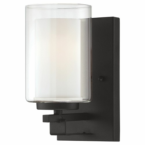 Minka Lavery Parsons Studio - 1 Light Bath - 1 Light Bath in Sand Coal Finish wi