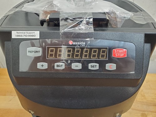 Cassida C200CAD Canadian Coin Counter/Sorter/Roller W/ Accessories - Picture 2 of 10
