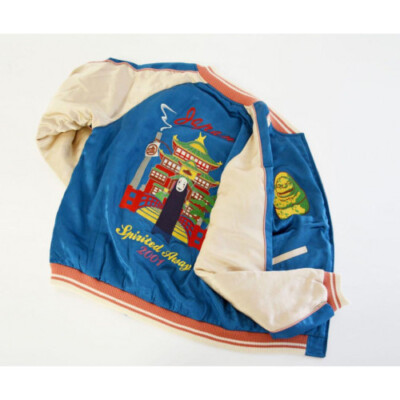 Studio Ghibli GBL Spirited Away Sukajan jacket Size L anime Studio Ghibli GBL Spirited Away Sukajan jacket Size L anime
