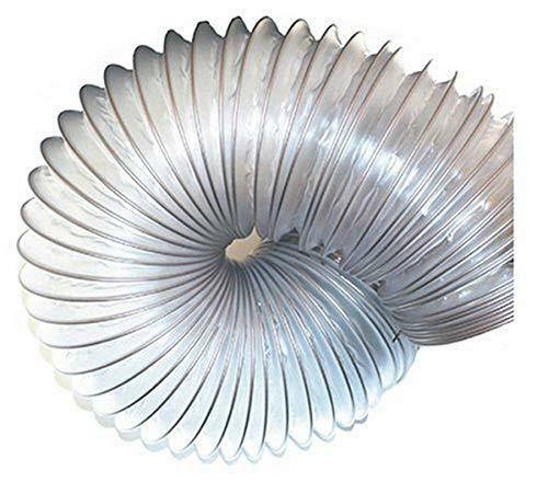 PSI Woodworking D50C Dust Collection Hose Clear Flexible 4 PSI Woodworking D50C Dust Collection Hose Clear Flexible 4