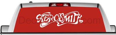Rear window graphic view thru decal sticker, music pickup truck SUV Van OTH131