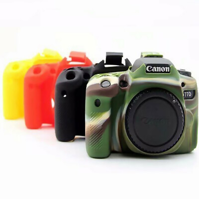 Camera Protective Body Cover For Can&n EOS 77D 80D 90D Bag Soft Silicone Case