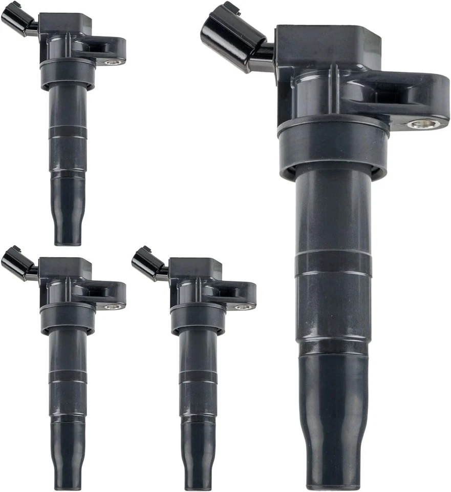 4x Bobina de encendido + 4x Bujía NGK para Kia Forte Rondo Borrego Optima L4 2.4L Foto 2 de 4