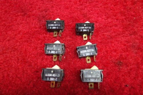 Cessna T337G Rocker Switch PN S-2061-1
