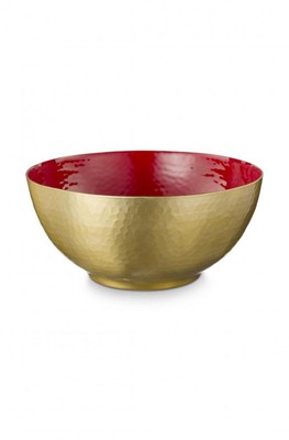 PIP Studio Enamelled Bowl (Red) - 27cm