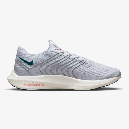NIKE PEGASUS TURBO NEXT NATURE MEN\'S RUNNING SHOES GRAY DM3413-004 SIZE 10.5 Nike Pegasus Turbo Next Nature Mens Running Shoes Gray  main image 2