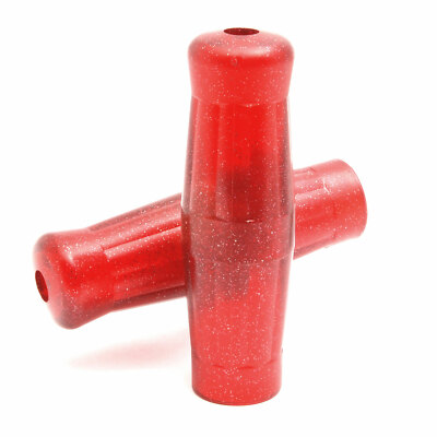 Old Style Griffe Metalflake rot  25,4mm f. Chopper, 1'' Grips Metalflake red