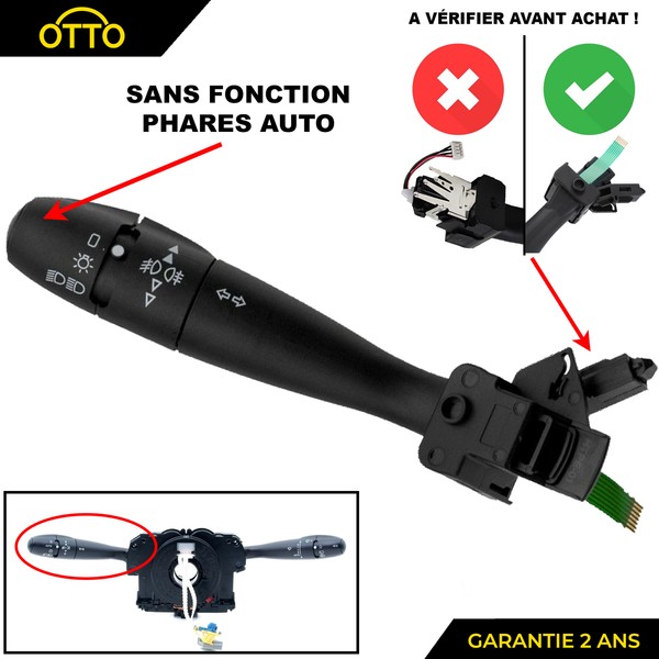 Blinkerhebel Steuerung Links Blinker Scheinwerfer Com2000 FüR 206 307-image