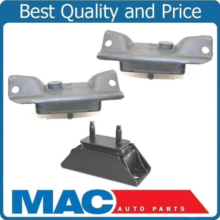 Soportes de motor mejorados probados de par + kit de transmisión de 3 piezas 1996 Bronco 5,8 L Foto 2 de 4