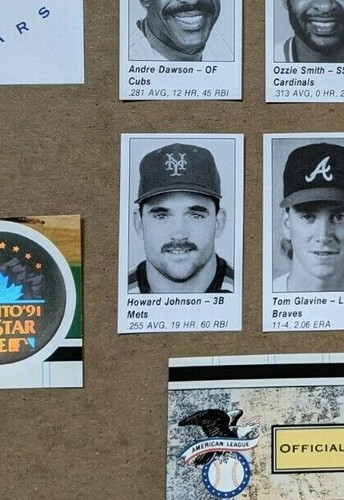 1989 1990 1991 MLB All-Star Game Program Player Cuts - U Pick a player - Picture 94 of 184