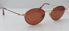 Vintage Dakota 036 Tortoise Gold Oval Metal Sunglasses Hong Kong FRAMES ONLY