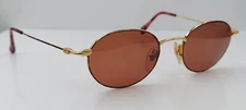 Vintage Dakota 036 Tortoise Gold Oval Metal Sunglasses Hong Kong FRAMES ONLY