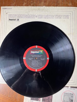 レコード Buddy Montgomery レアグルーヴ ジャズ ソウル LP BUDDY MONTGOMERY-THIS RATHER THAN THAT-LP RECORD-IMPULSE AS-9192
